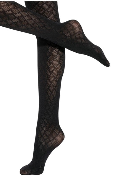 Black Patterned Tights Gatta Loretta 149