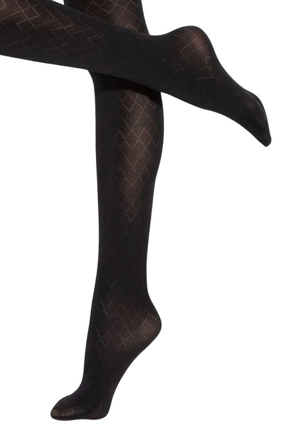 Black Patterned Tights Gatta Loretta 145