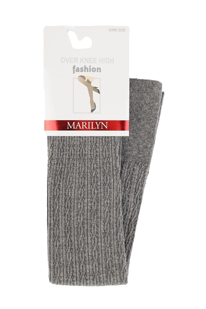 The tailored design ensures that the over-the-knee socks stay in place without any discomfort.