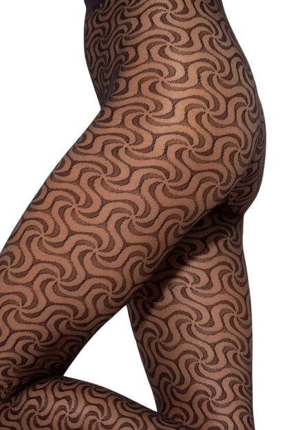 Falke geometric patterned tights