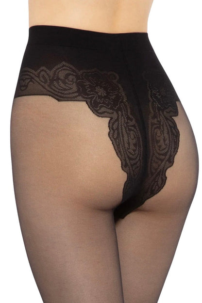 Decorative panty part pantyhose