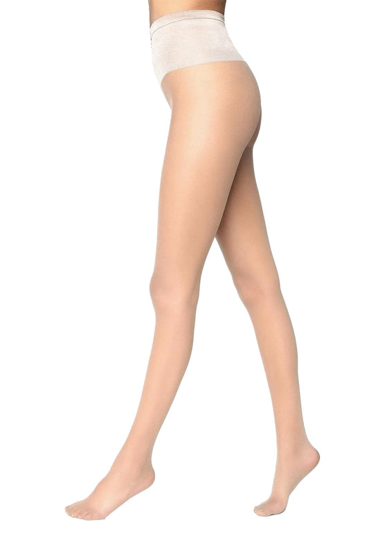 Lux Line Silk Tights in 15 DEN by Marilyn - Natural Skin Tone