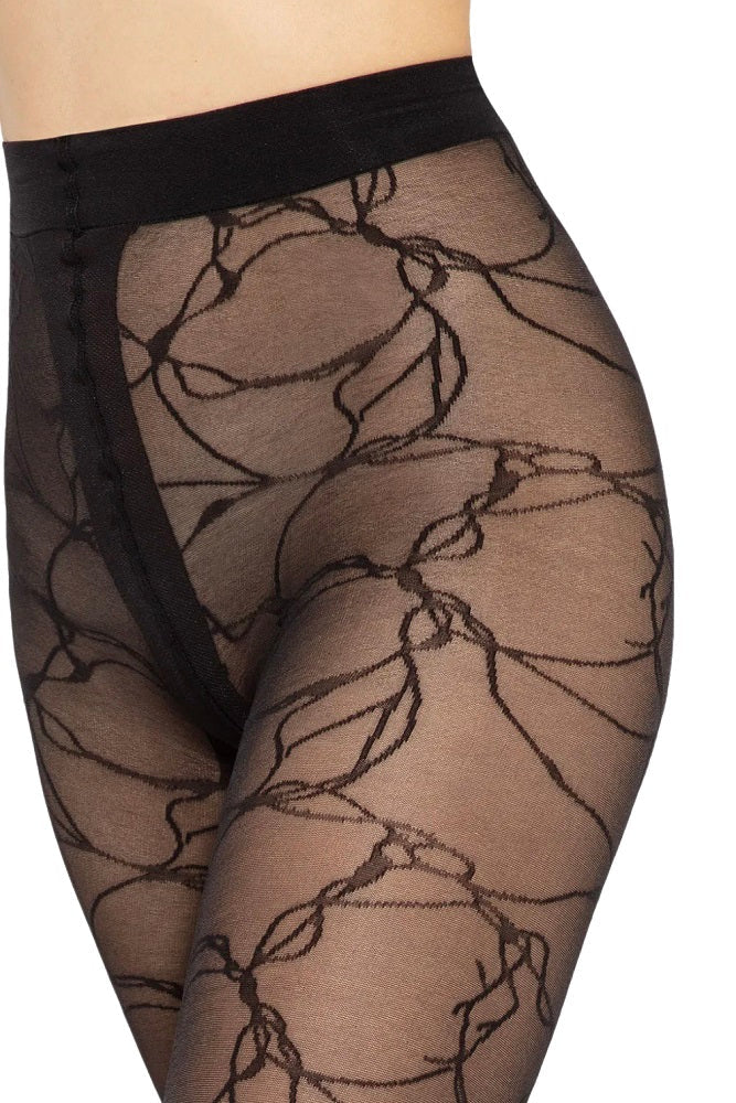 Fancy Tights Art Inspiration 40 DEN Gatta Modern 8 Black