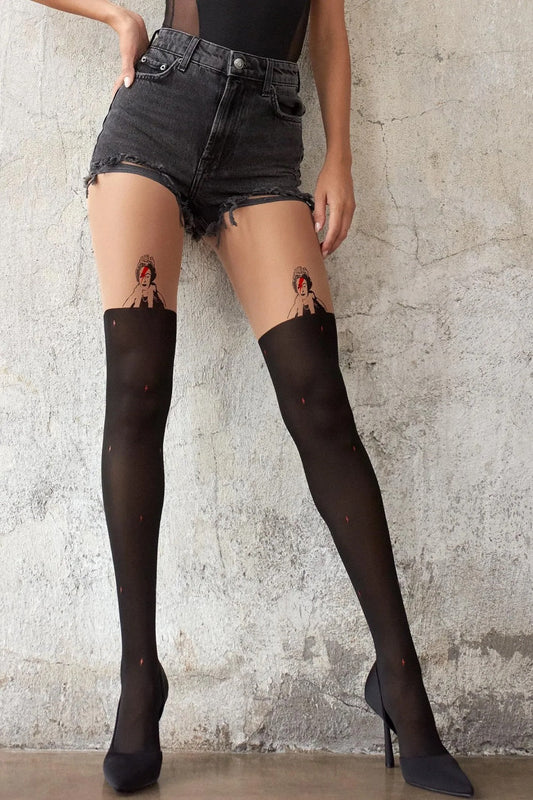 Banksy Graffiti Queen Tights - Limited Edition