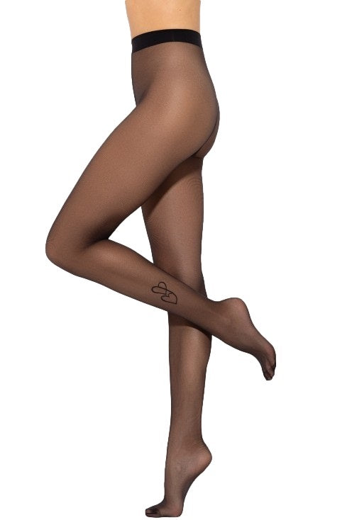 Valentine's Day Heart-Patterned Tights Gatta Lovely 06